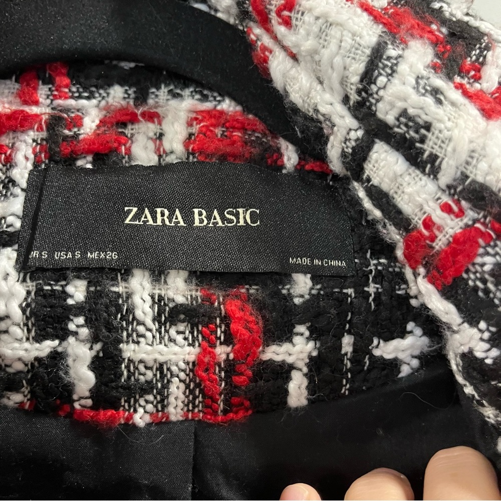 Zara checkered shacket - Picture 3 of 7